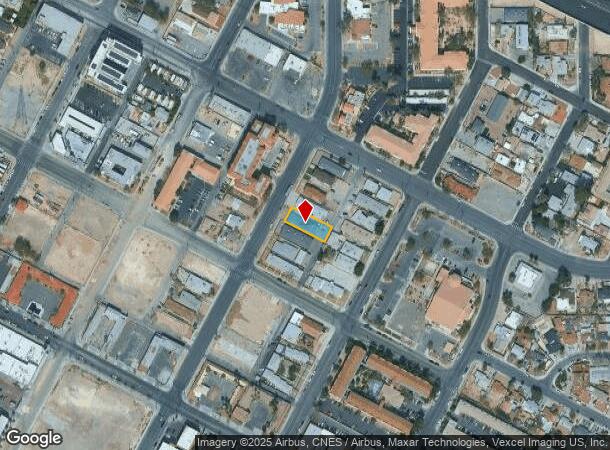  214 N 13Th St, Las Vegas, NV Parcel Map