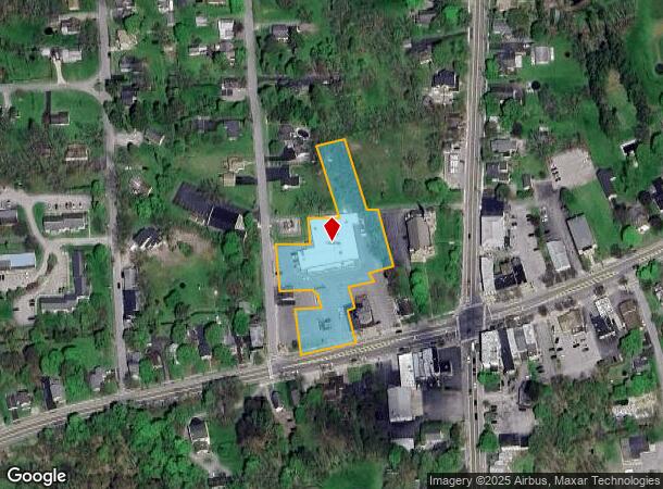  7289 W Main St, Lima, NY Parcel Map