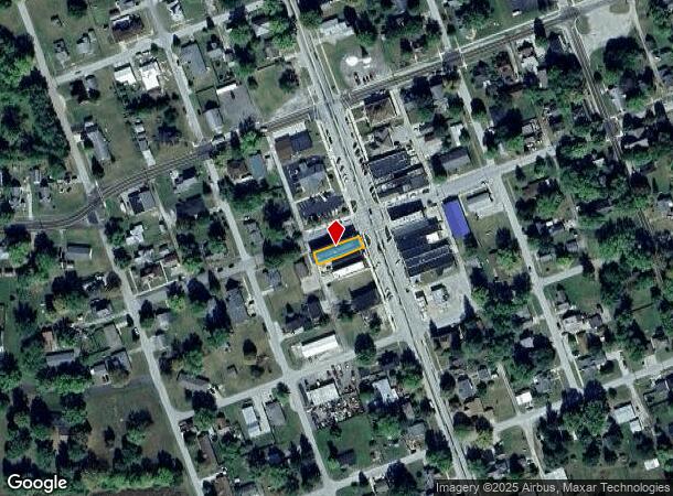 102 S Main St, Kirklin, IN Parcel Map