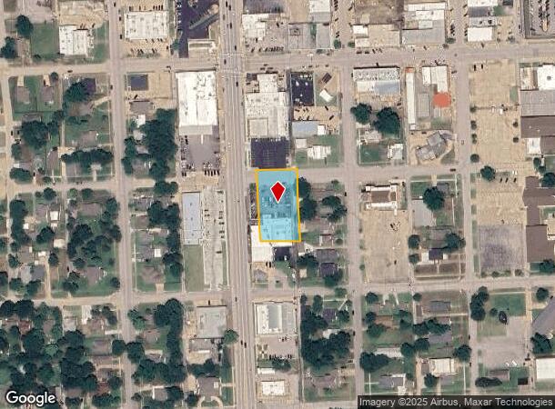  205 S Main St, Sapulpa, OK Parcel Map