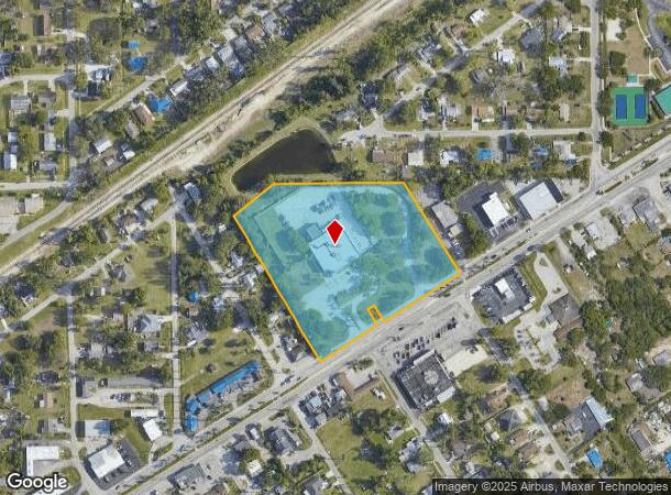  4585 Palm Beach Blvd, Fort Myers, FL Parcel Map