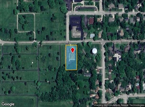  665 W Jackson St, Woodstock, IL Parcel Map