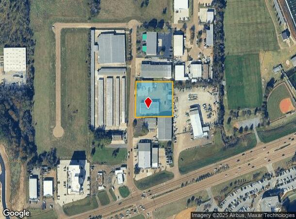  110 N Layfair Dr, Flowood, MS Parcel Map