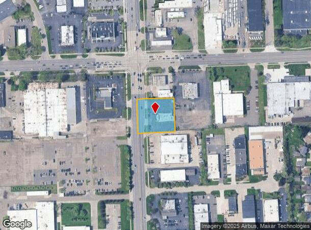 1536 N Crooks Rd, Clawson, MI Parcel Map