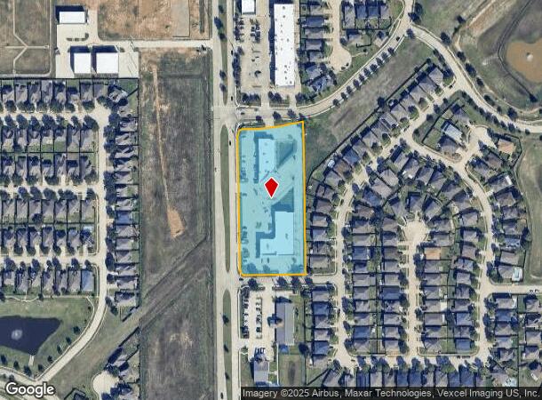  2620 N Mason Rd, Katy, TX Parcel Map