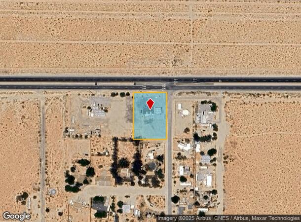 Sw Inyokern & Quarter St, Ridgecrest, CA Parcel Map