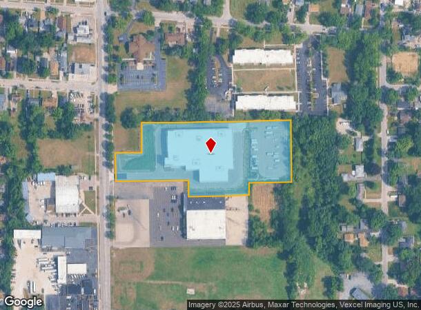 410 Hill Ave, Aurora, IL Parcel Map