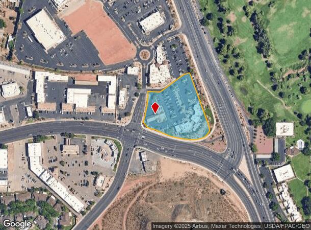 1091 N Bluff St, Saint George, UT Parcel Map