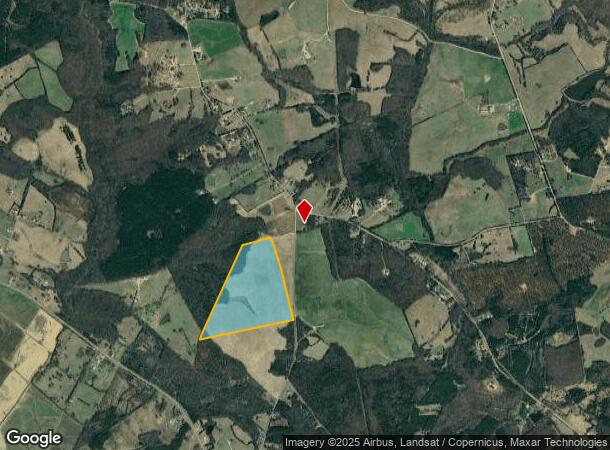  1823 Charles Yeargin Rd, Elberton, GA Parcel Map