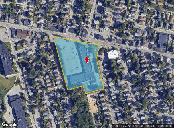  550 Hartford Ave, Providence, RI Parcel Map