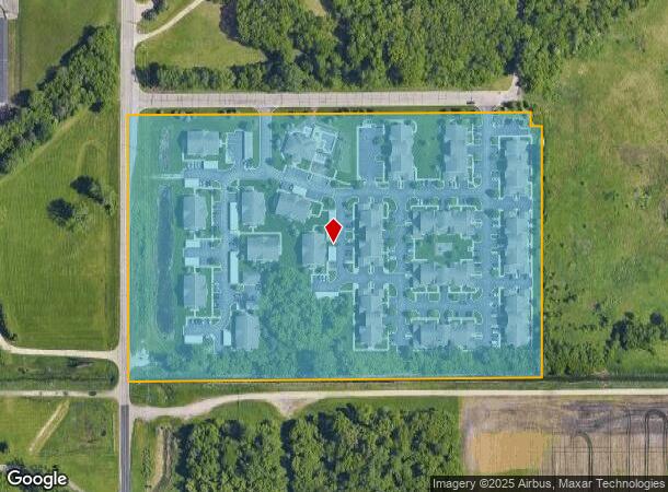  4060 Springer Way, East Lansing, MI Parcel Map