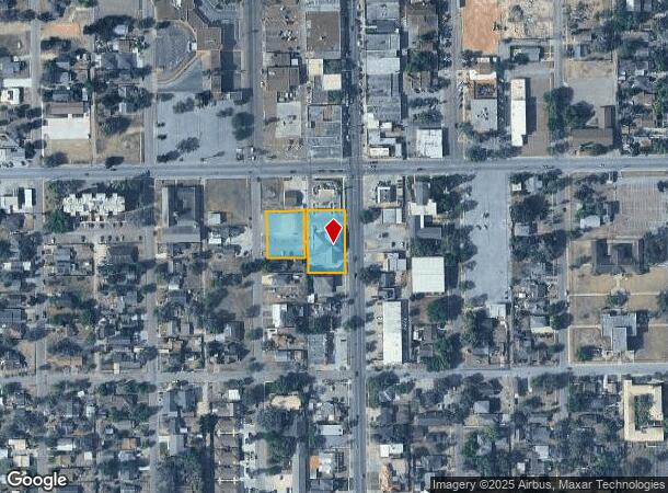 606 S Texas Blvd, Weslaco, TX Parcel Map