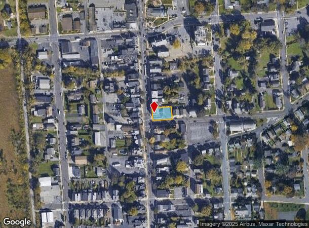  605 Main St, Hellertown, PA Parcel Map