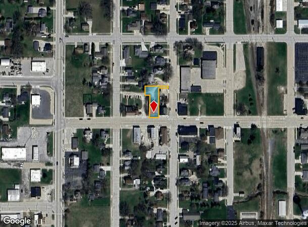 614 W Main St, Hilbert, WI Parcel Map