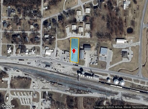  807 E Broadway St, Brunswick, MO Parcel Map