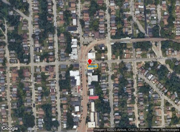  1601 Broadway Ave, Pittsburgh, PA Parcel Map