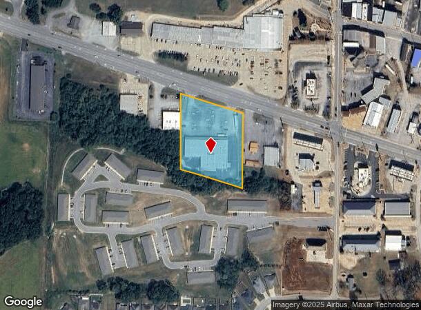 16100 Highway 72, Rogersville, AL Parcel Map
