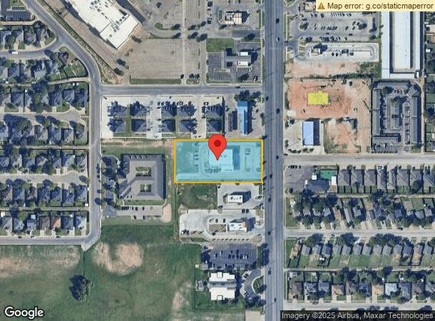  8704 University Ave, Lubbock, TX Parcel Map