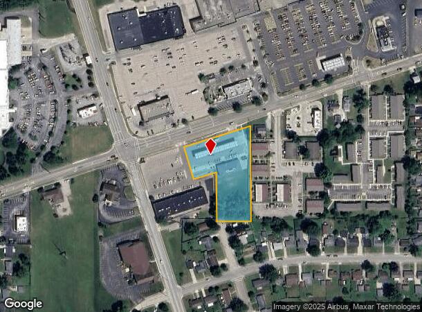  1551 Covington Ave, Piqua, OH Parcel Map