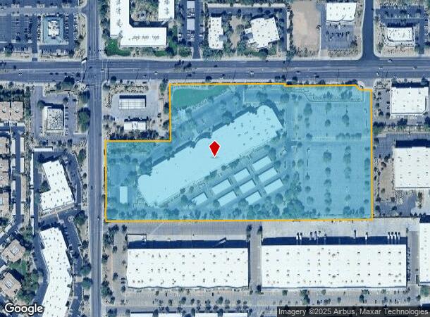  875 W Elliot Rd, Tempe, AZ Parcel Map