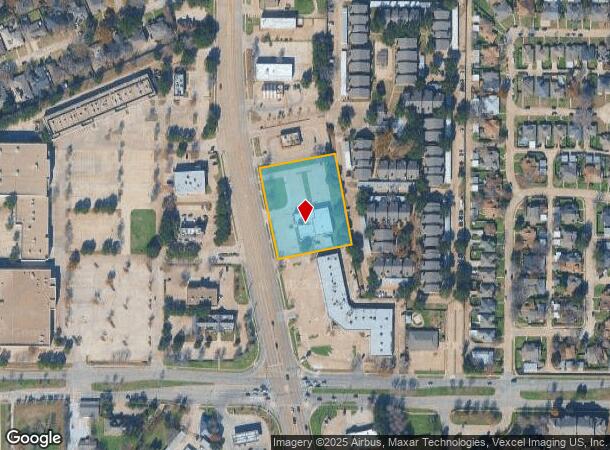  5901 S Cooper St, Arlington, TX Parcel Map