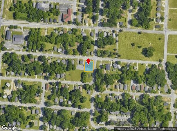  1316 R C Baldwin Ave, High Point, NC Parcel Map