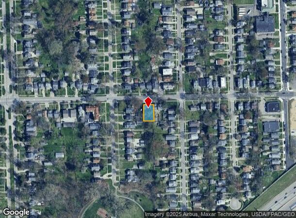 1147 Berdan Ave, Toledo, OH Parcel Map