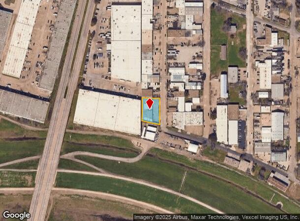  4701 Memphis St, Dallas, TX Parcel Map
