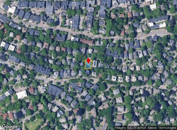  103 University Rd, Brookline, MA Parcel Map