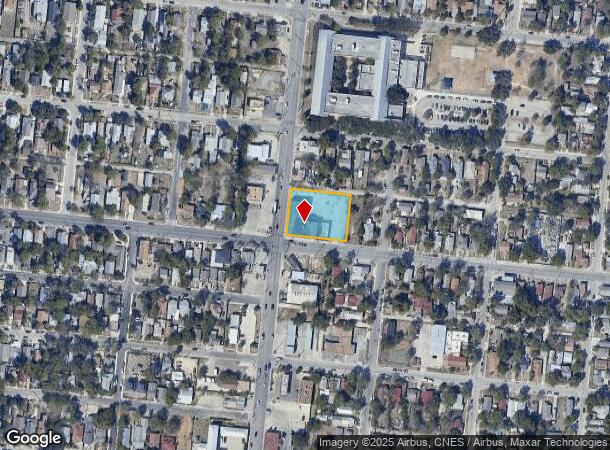  502 N Zarzamora St, San Antonio, TX Parcel Map