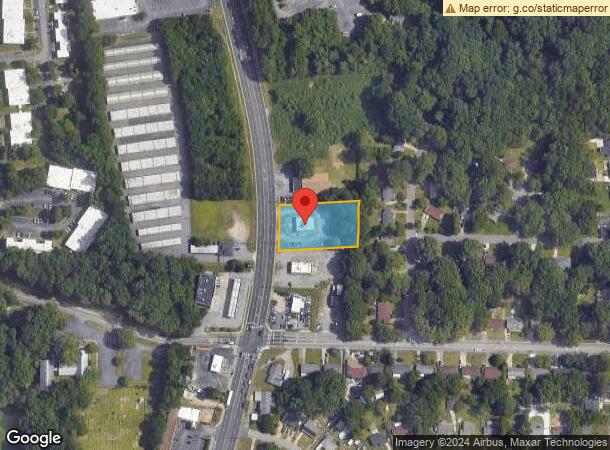  5970 Old Dixie Hwy, Forest Park, GA Parcel Map