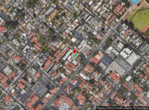 1011 Laguna St, Santa Barbara, CA Parcel Map