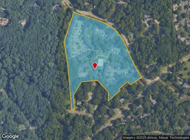 2525 Booker Creek Rd, Chapel Hill, NC Parcel Map