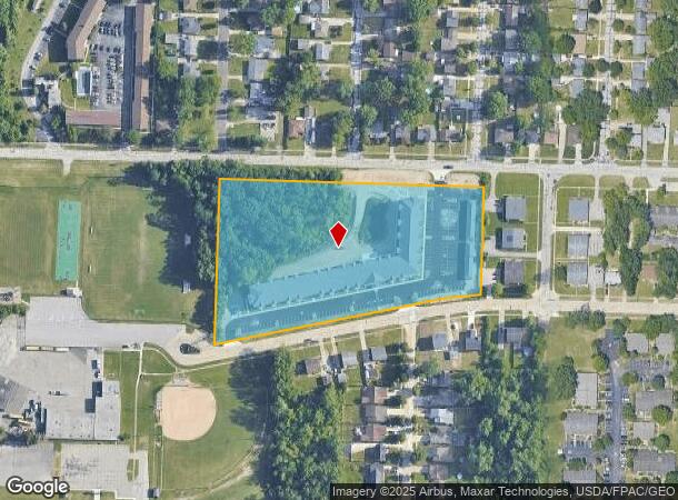  125 Sheldon Rd, Berea, OH Parcel Map