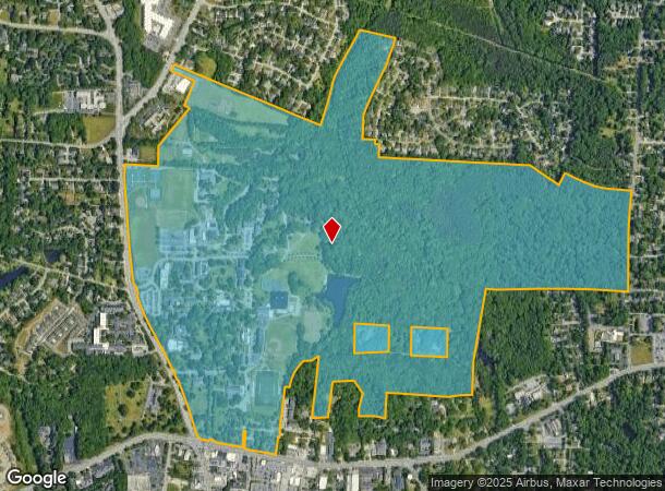  5800 W Friendly Ave, Greensboro, NC Parcel Map