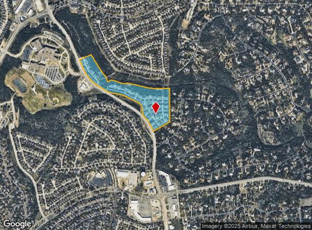 22800 Bulverde Rd, San Antonio, TX Parcel Map