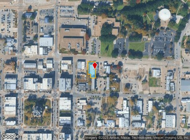  200 E Mckinney St, Denton, TX Parcel Map