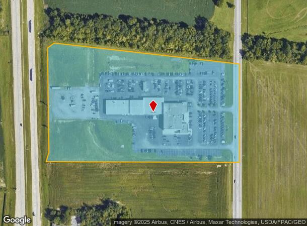 1360 Greely Chapel Rd, Lima, OH Parcel Map