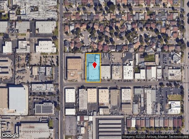  3245 E 59Th St, Long Beach, CA Parcel Map