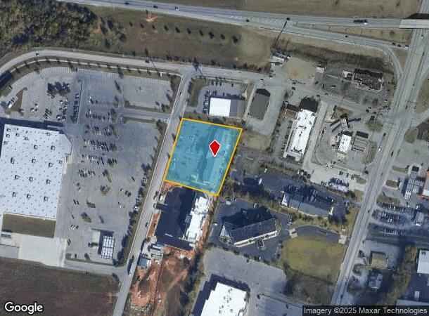  1200 Sams St, Cookeville, TN Parcel Map