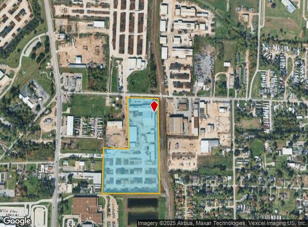  15938 Bear Bayou Dr, Channelview, TX Parcel Map