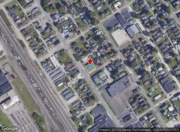 2029 S 3Rd St, Ironton, OH Parcel Map