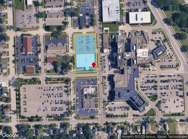  1201 Stone St, Port Huron, MI Parcel Map