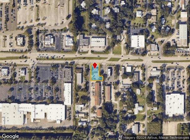  1435 W New Haven Ave, West Melbourne, FL Parcel Map