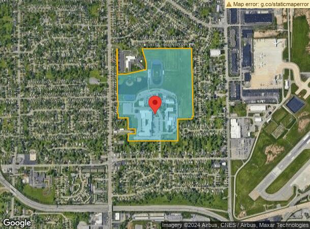  1050 Maryvale Dr, Buffalo, NY Parcel Map