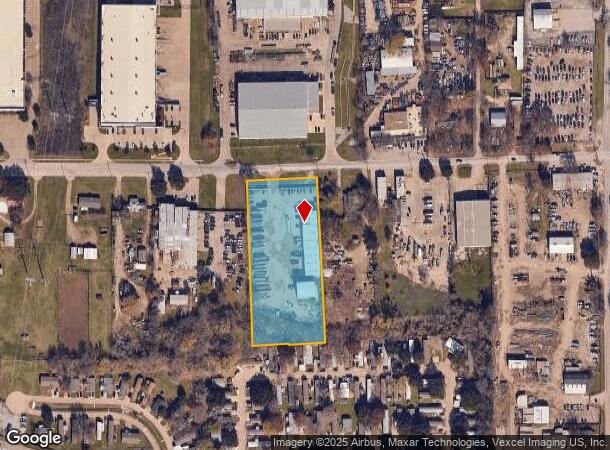 1409 W Shady Grove Rd, Grand Prairie, TX Parcel Map