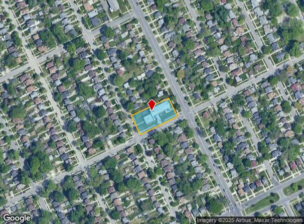  5901 Cadieux Rd, Detroit, MI Parcel Map