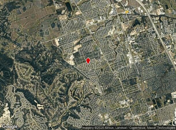  1561 Hero Way, Leander, TX Parcel Map