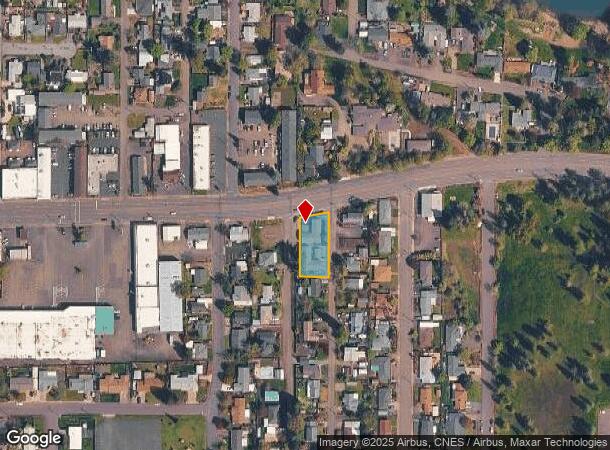  621 W Haggerty St, Roseburg, OR Parcel Map
