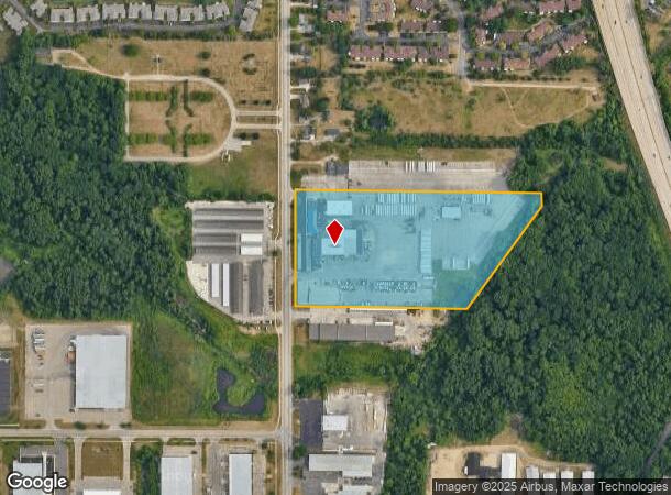 7300 Clyde Park Ave Sw, Byron Center, MI Parcel Map